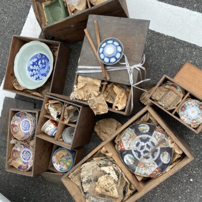 【愛知県常滑市】道路拡張のため立ち退きで取壊し対象の古いお家の骨董品・買取事例